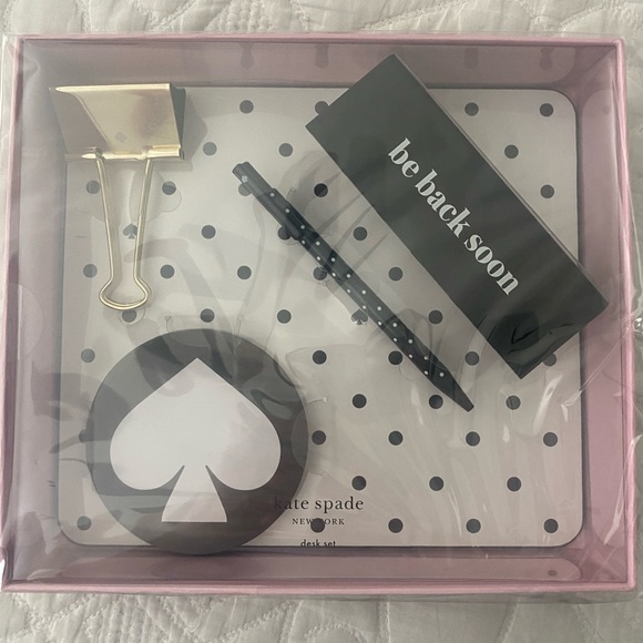 kate spade Office Kate Spade Desk Set Poshmark